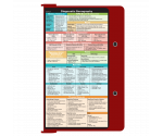 WhiteCoat Clipboard® - Red Diagnostic Sonography Edition